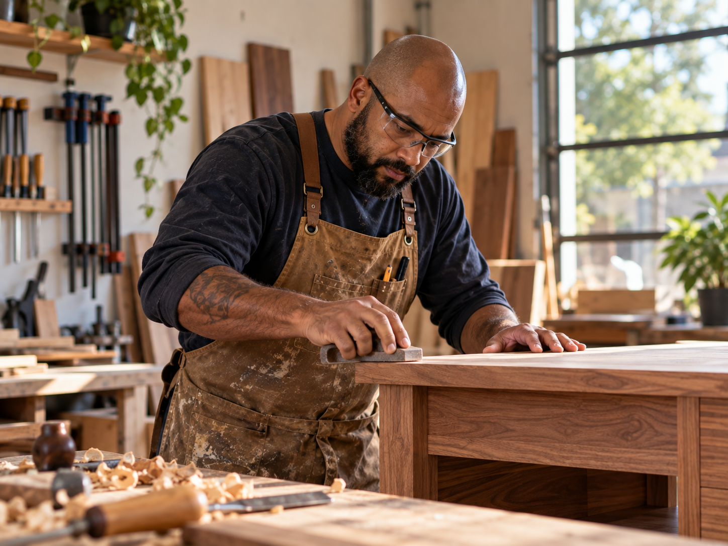 business owner wood woker